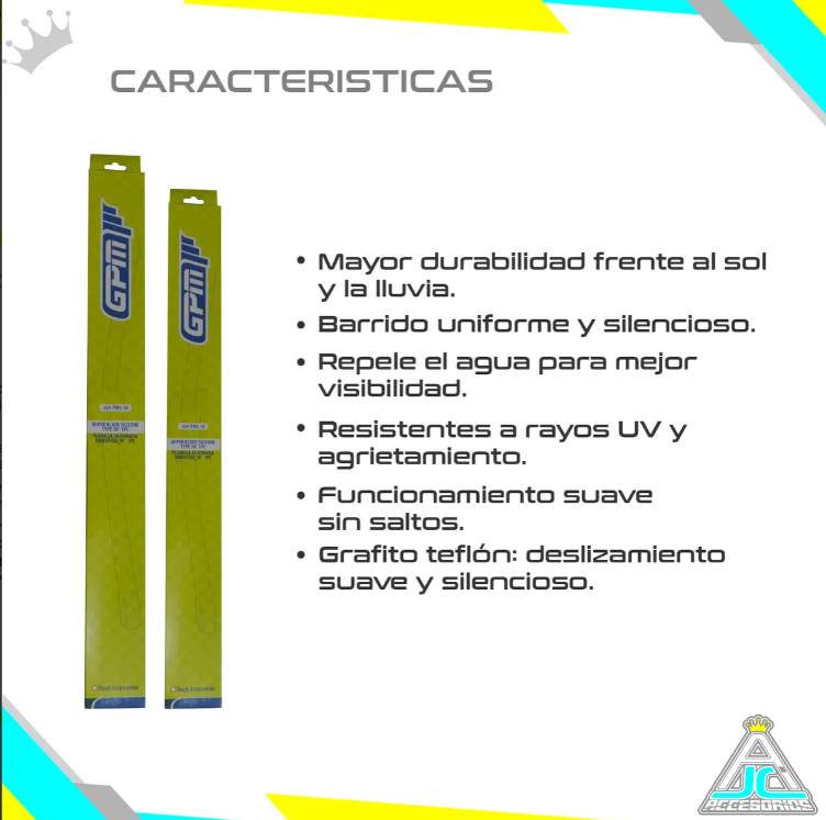Par Plumillas Limpiaparabrisas Siliconadas Chevrolet Sail Modelos 2013-2022