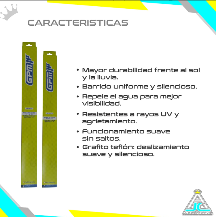 Plumillas Silicona Chevrolet Spark GT Modelos Del 2010-2017 Limpiaparabrisas